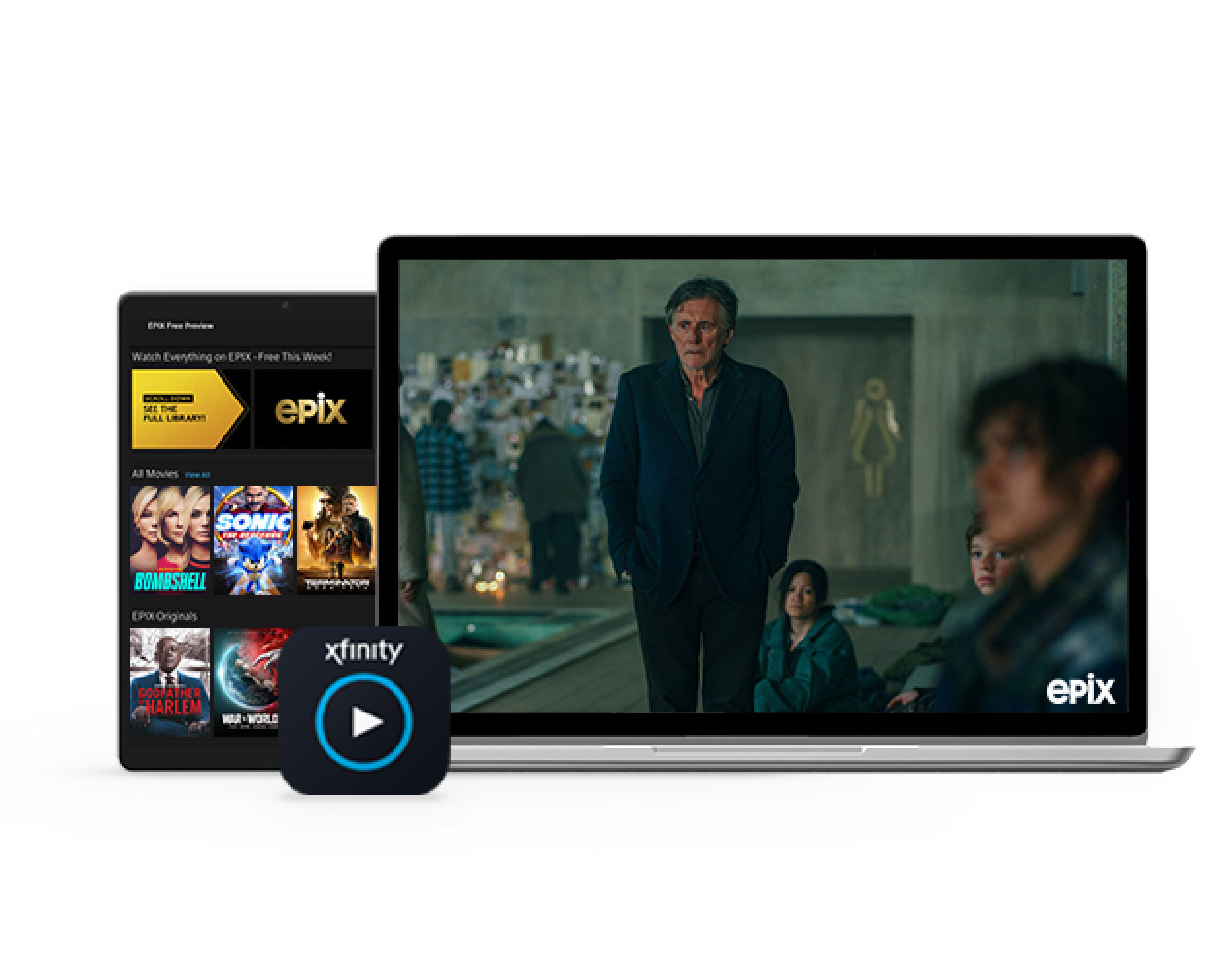 EPIX | Obtén los grandes éxitos de Hollywood, series exclusivas de EPIX®, y mucho más